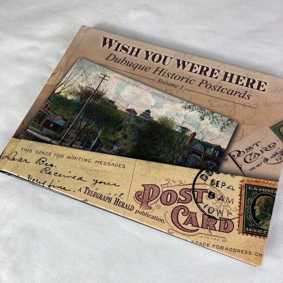 Wish You Were Here Dubuque Historic Postcards Volume 1 2004 Hard Copy 0976112507 - Picture 5 of 12
